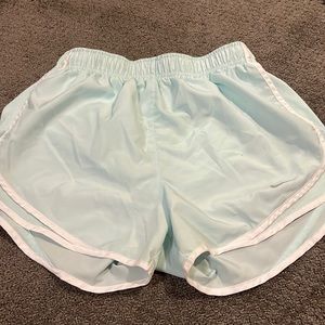 mint nike running shorts